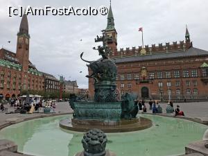 P38 [SEP-2025] Copenhaga, Piața Primăriei, Fântâna Dragonului